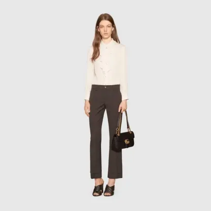 GUCCI(グッチ)〔GGマーモント〕キルティング スモール ショルダーバッグ
