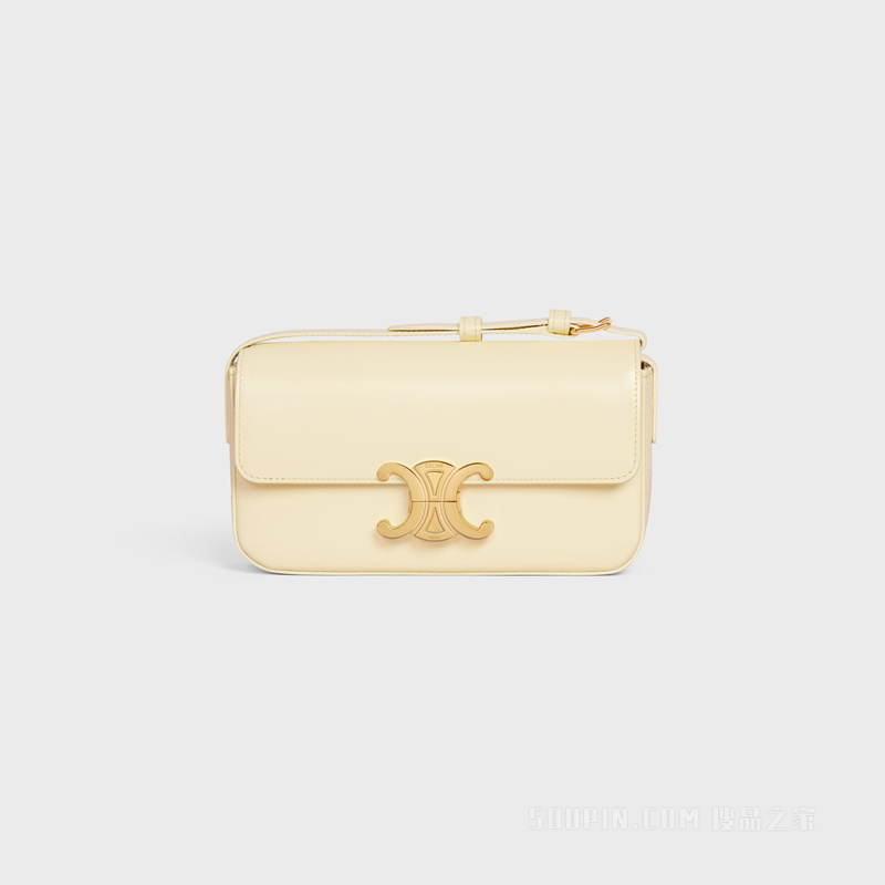 新作 CELINE トリオンフ ショルダーバッグ カーフスキン