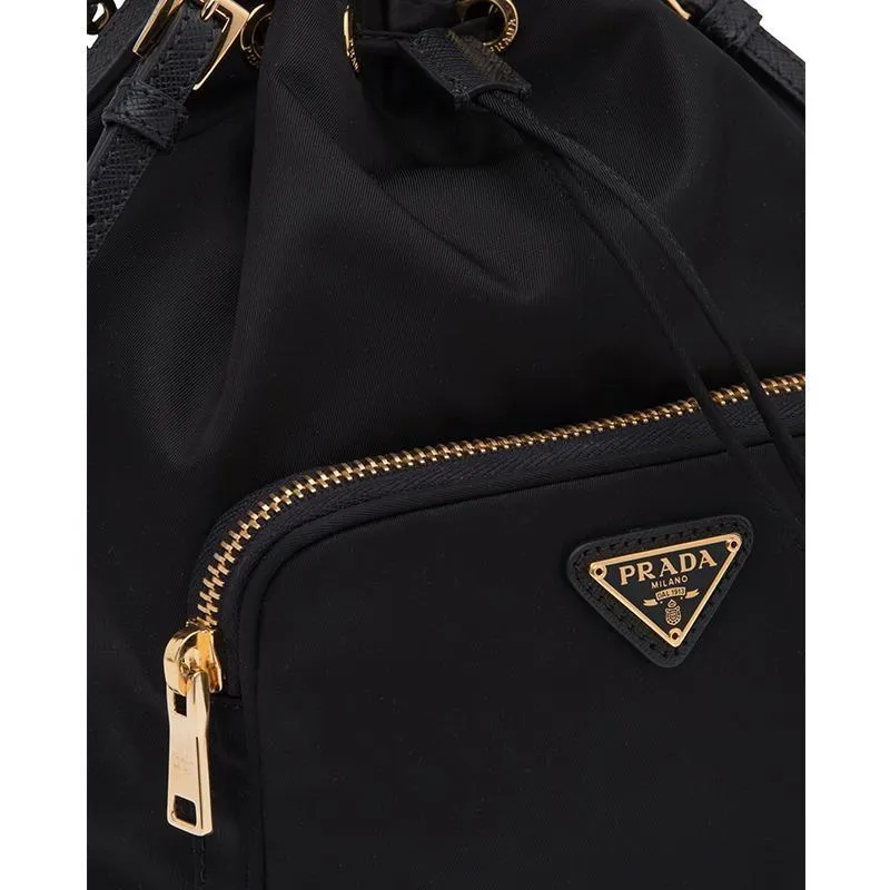 PRADA(プラダ) プラダ デュエット ナイロンショルダーバッグ ブラック