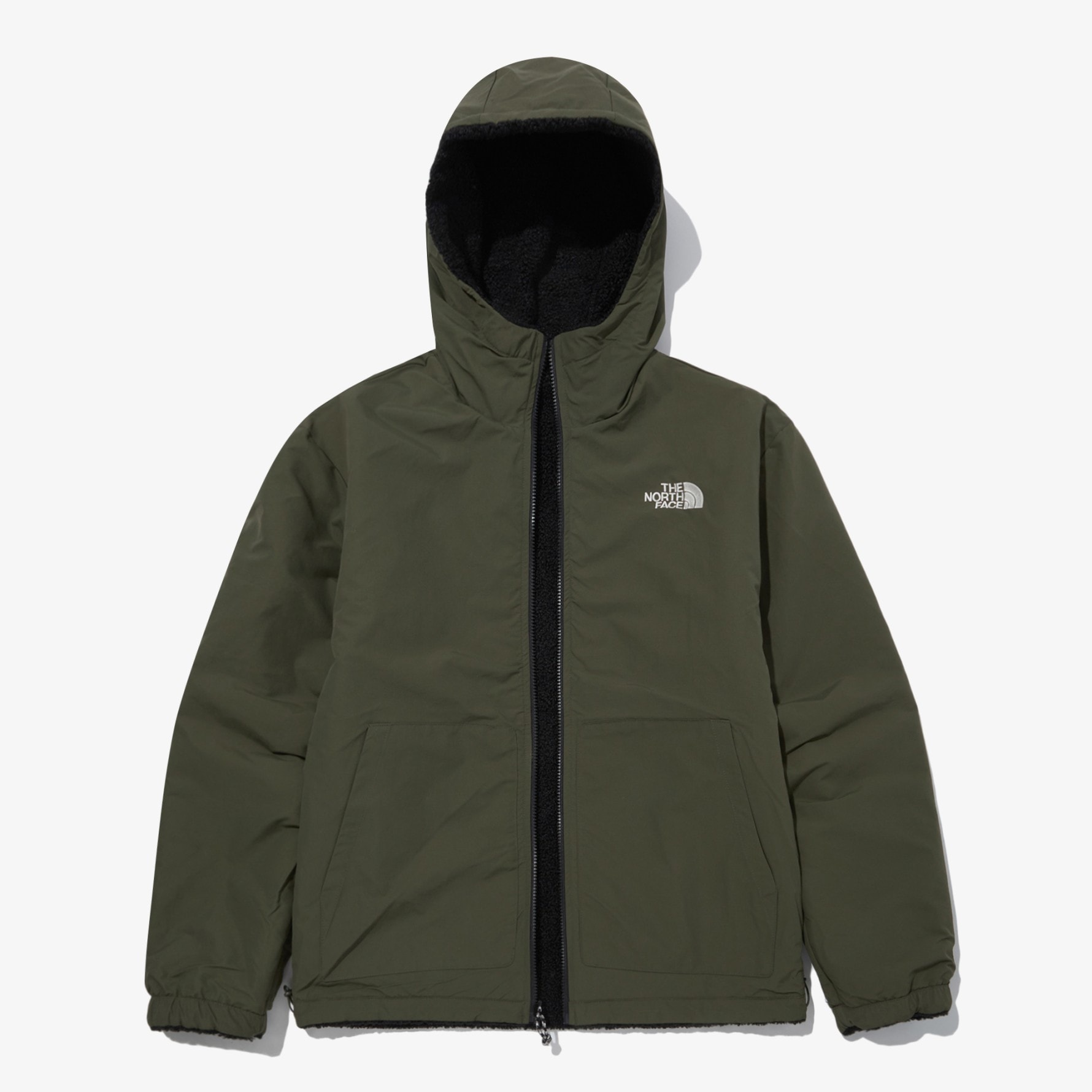 ★★★THE NORTH FACE★★★ DIXIE RVS FLEECE HOODIE NJ4FM70 リバーシブル フリース ダウン ジャケット フード レディース メンズ 韓国 2WAY 裏表 ショート ミドル 丈 かわいい 新作