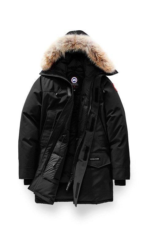 カナダグース メンズ パーカー＆ラングフォード フュージョン フィット Canada Goose Men's Langford Parka Fusion Fit Black