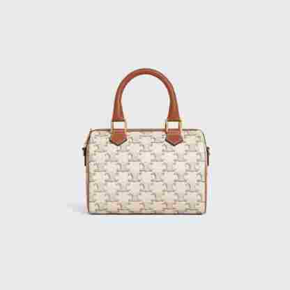 すぐ届く◆大人気【CELINE】スモールボストン　トリオンフ