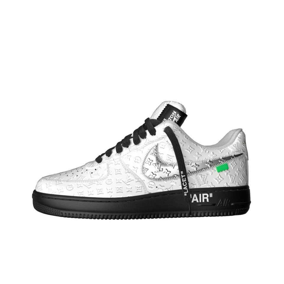 【新商品発売】【今年の新商品】louisvuitton x nike ナイキエアフォース1 ホワイト【本物保証】【代金引換】