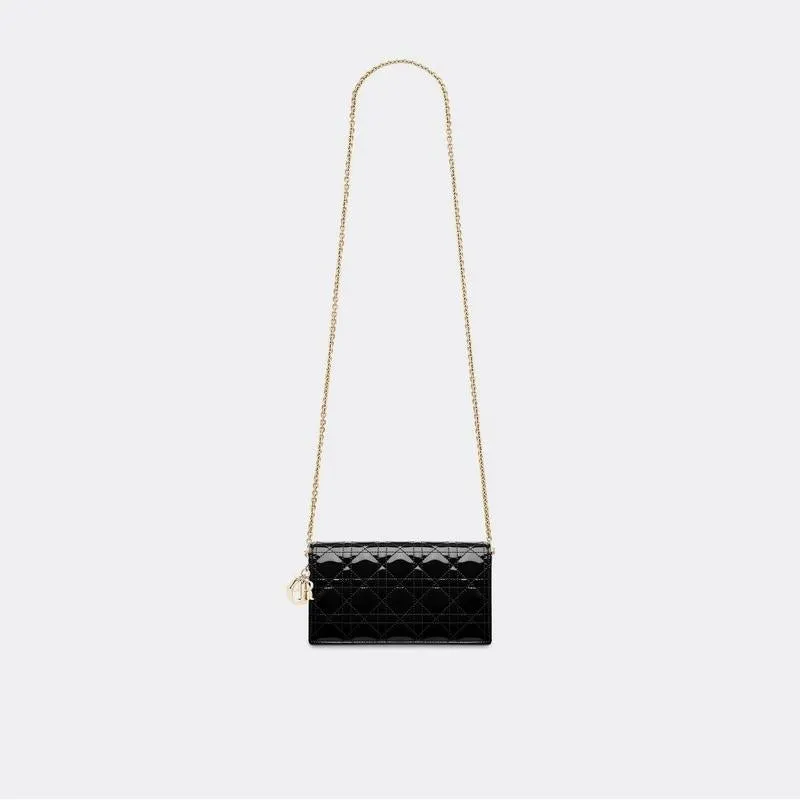19/20AW Dior(ディオール) カーフスキン Lady Dior クラッチ