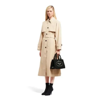 PRADA(プラダ) カナパ ファブリック ハンドバッグ ブラック