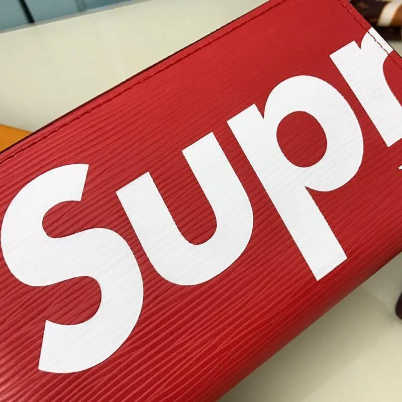 Supreme x Louis Vuitton Epi レザー財布  2色