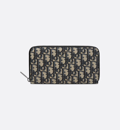 DIOR*オブリークジャガード ロングウォレット*モノグラム財布