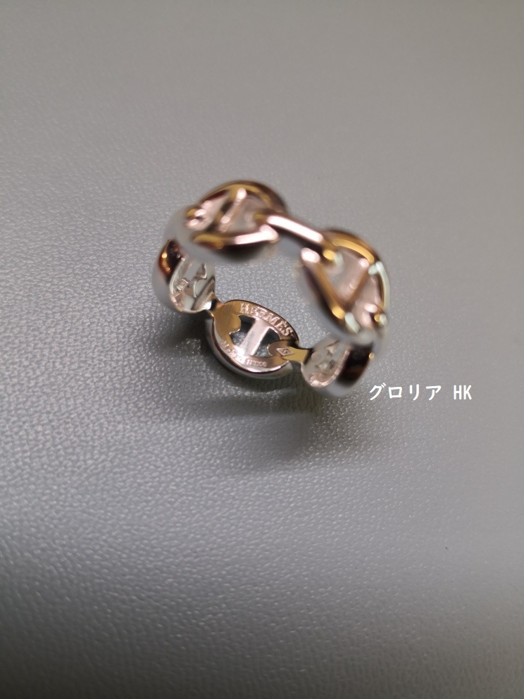 ★入手困難★【HERMES】 Chaine d‘Andre Enchainee リング PM