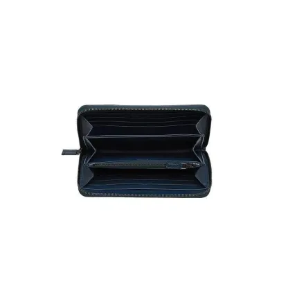 PRADA(プラダ) サフィアーノレザー 財布 ネイビー