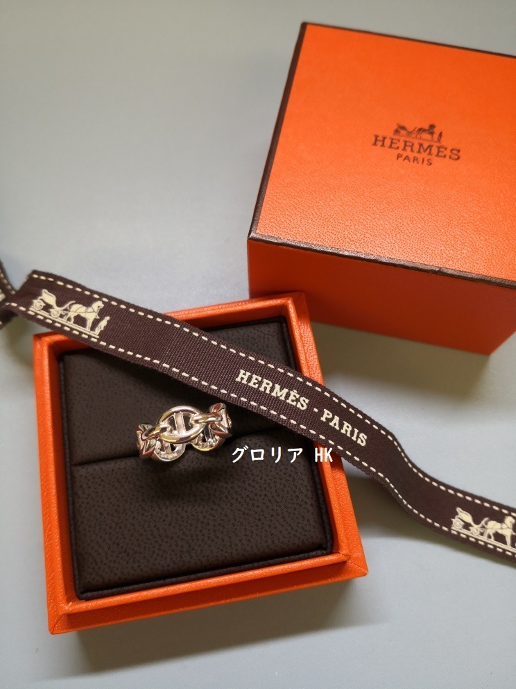 ★入手困難★【HERMES】 Chaine d‘Andre Enchainee リング PM