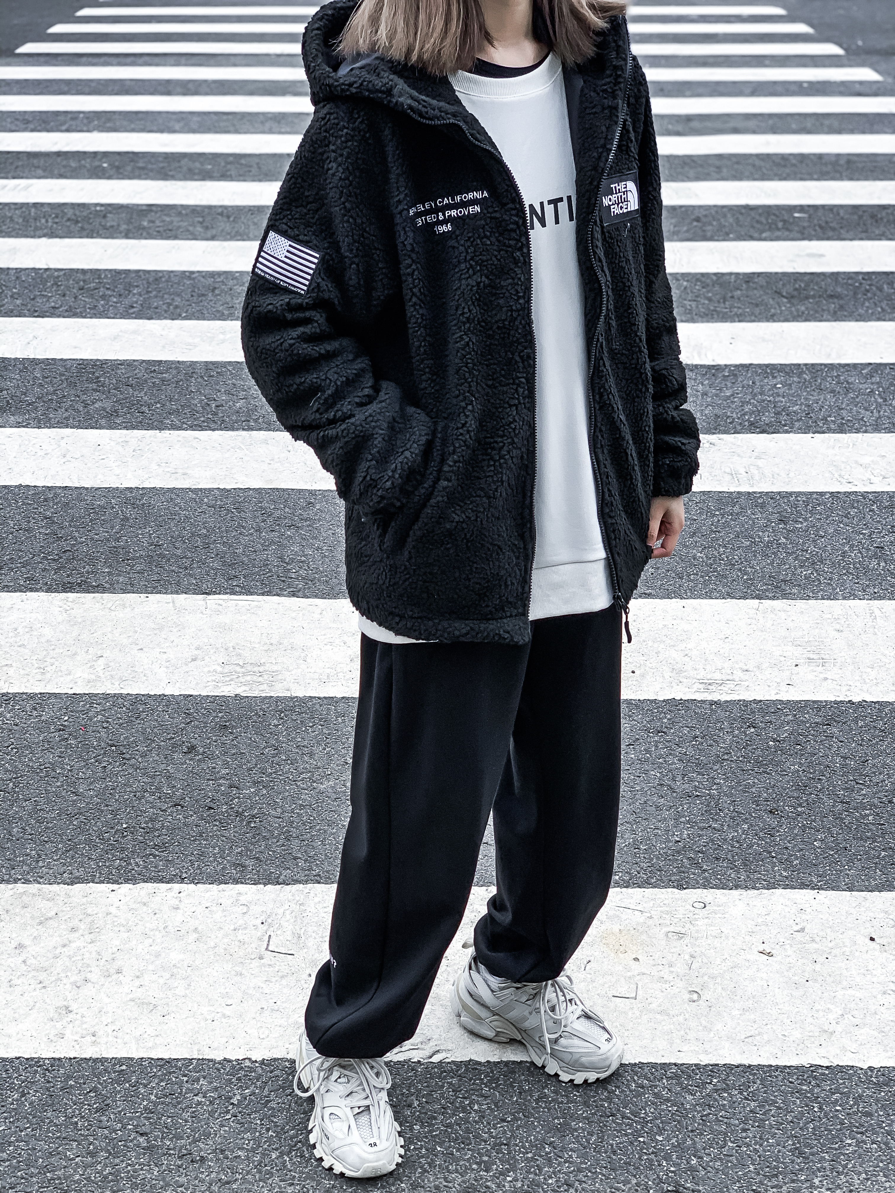 THE NORTH FACE K'S SNOW CITY EX FLEECE HOODIE ノースフェイス