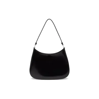 PRADA(プラダ) クレオ ブラッシュドレザー ショルダーバッグ ブラック