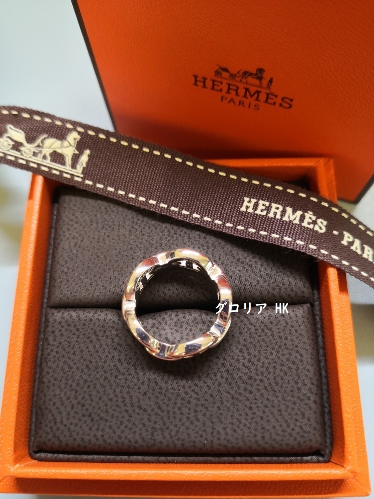 ★入手困難★【HERMES】 Chaine d‘Andre Enchainee リング PM