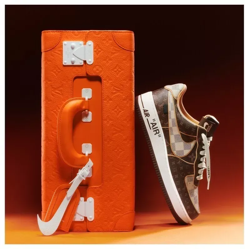 【LOUIS VUITTON X NIKE】コラボ AIR FORCE 1 LOW &amp; PILOT CASE