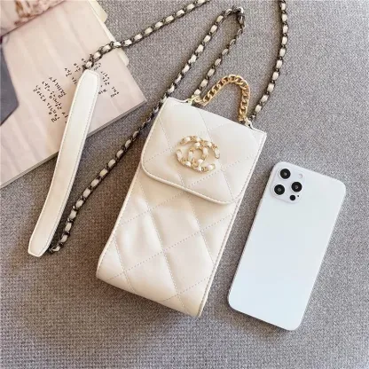 CHANEL(シャネル) クラシック チェーン ダイヤモンドテクスチャーユニバーサル バッグ 4色