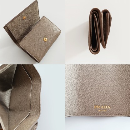 ♡PRADA♡ 3つ折り ミニ財布