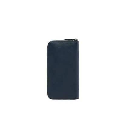 PRADA(プラダ) サフィアーノレザー 財布 ネイビー