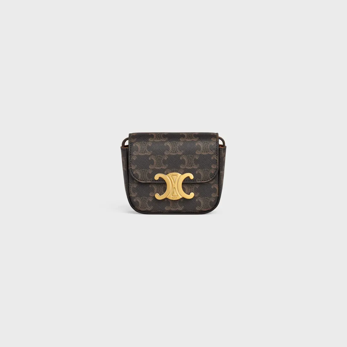 ◆すぐ届く◆【CELINE】ミニ トリオンフ　ショルダーバッグ