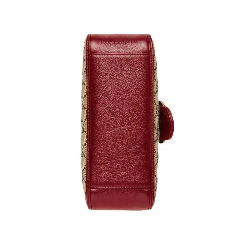GUCCI(グッチ)〔GGマーモント〕ミニ トップハンドルバッグ
