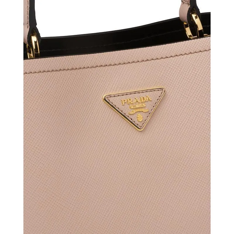 PRADA(プラダ) パニエ サフィアーノレザーバッグ ライトピンク