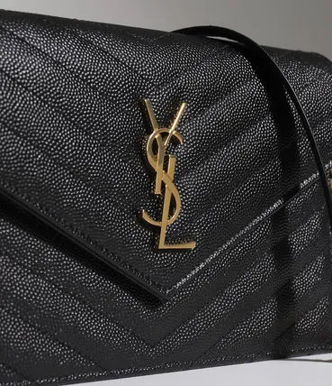Saint Laurent なし☆YSL モノグラム エンベロープ チェーンウォレット