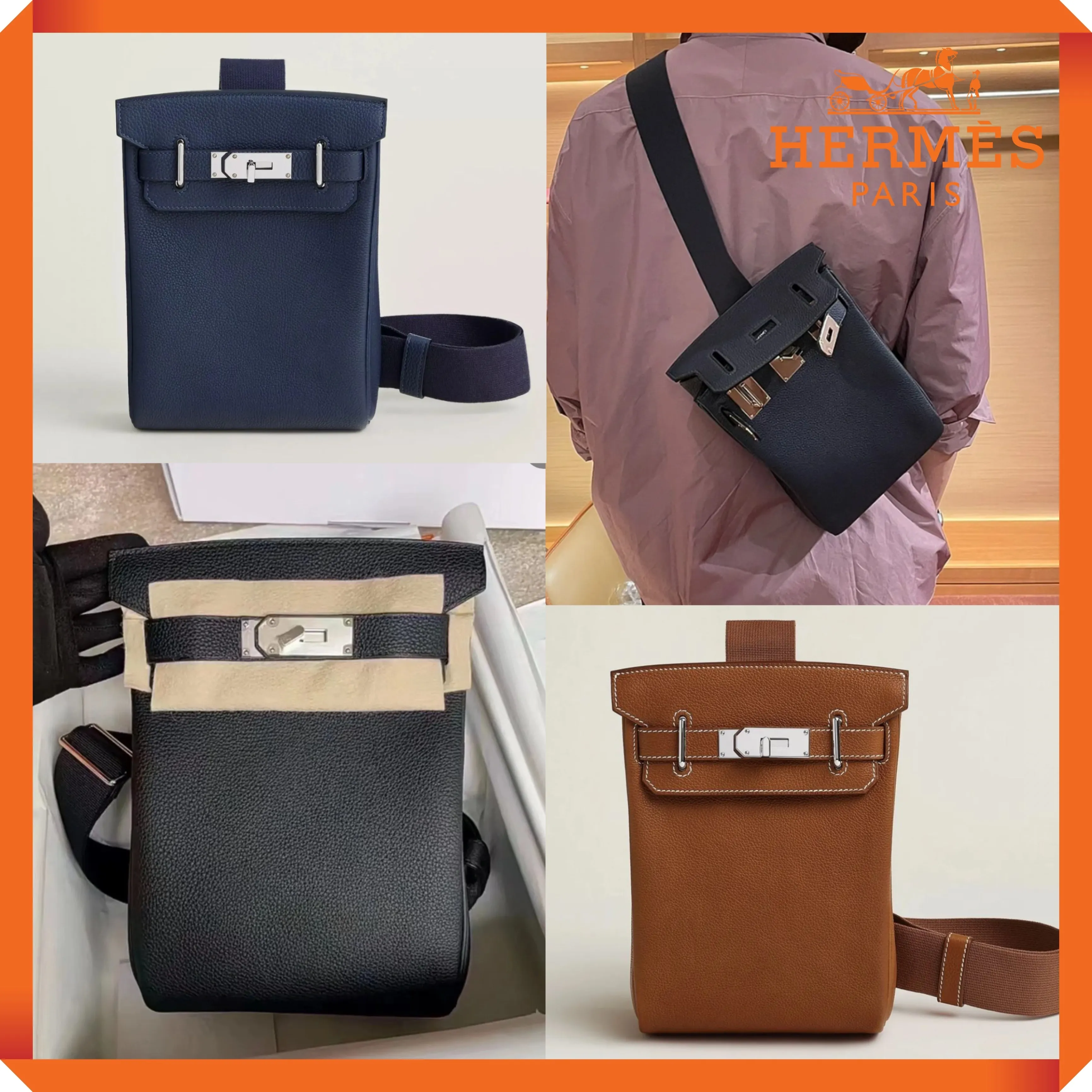 奇跡の入荷★【Hermes】Hac A Dos PM/黒