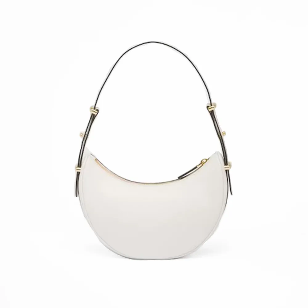 PRADA(プラダ) プラダ アーケ レザーショルダーバッグ ホワイト