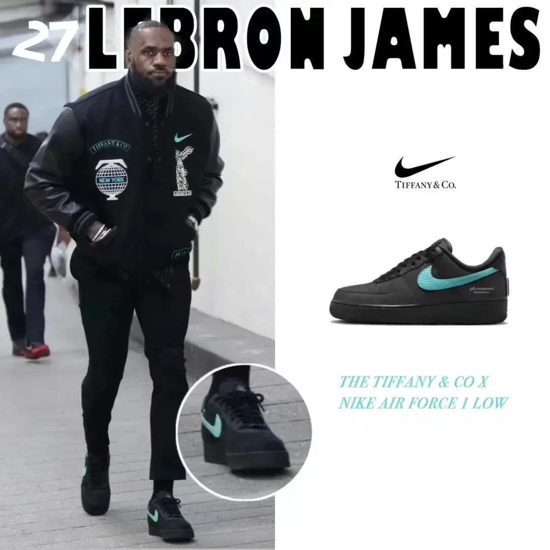 ★NIKE x TIFFANY★送関込★世界中を震撼させた話題のコラボ★ティファニー x ナイキエア フォース 1の限定