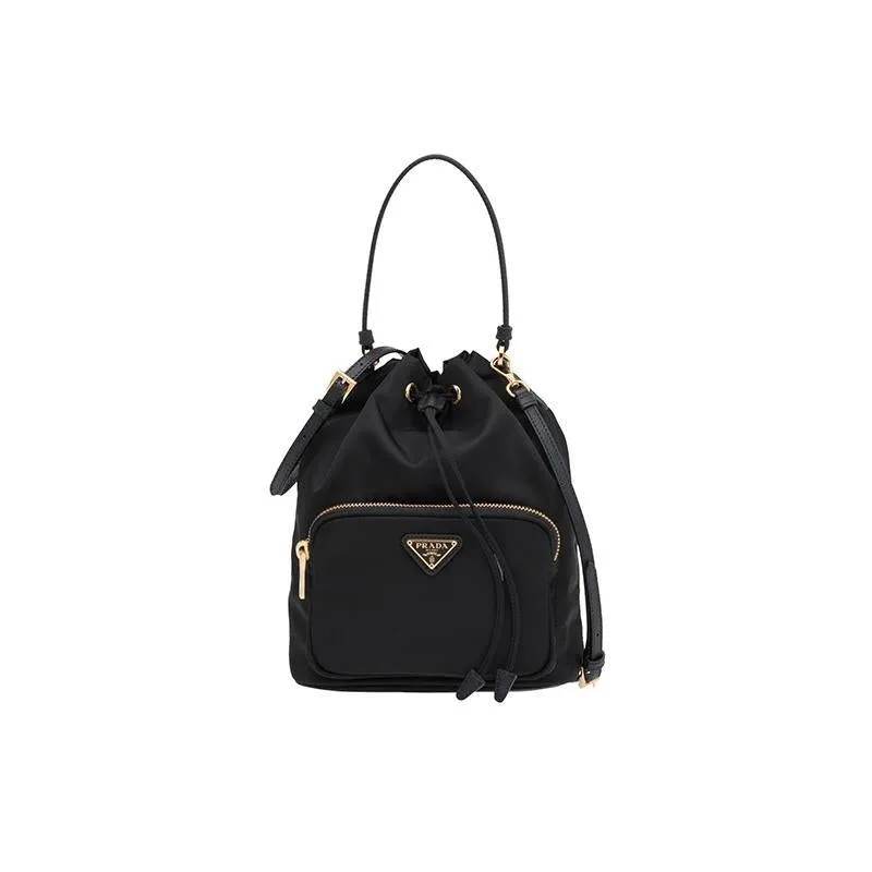 PRADA(プラダ) プラダ デュエット ナイロンショルダーバッグ ブラック