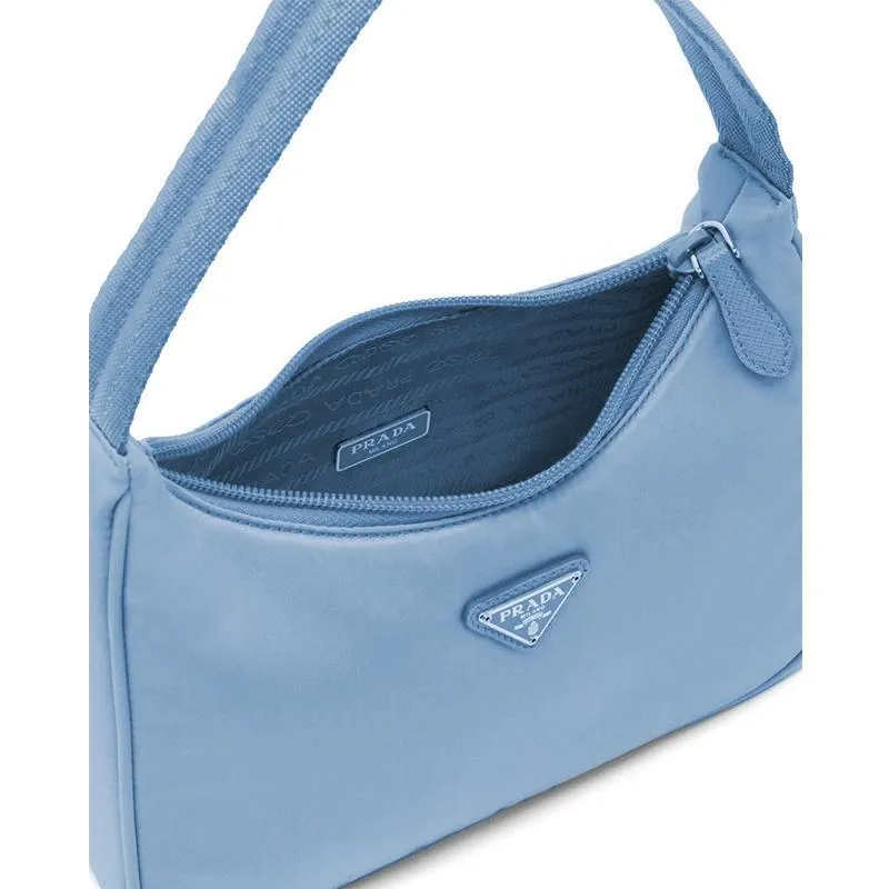 PRADA(プラダ) Re-Edition 2000 ナイロン ミニバッグ ブルー