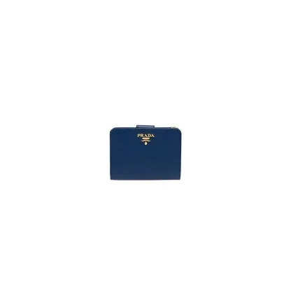 PRADA(プラダ) サフィアーノレザー 財布 ネイビー