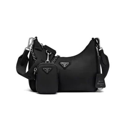 PRADA(プラダ) Re-Edition 2005 ナイロン ショルダーバッグ ブラック