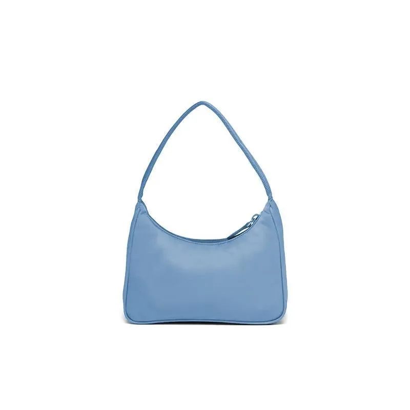 PRADA(プラダ) Re-Edition 2000 ナイロン ミニバッグ ブルー