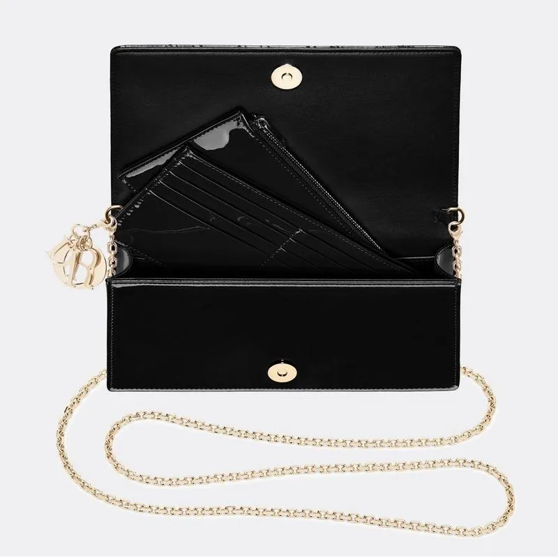 19/20AW Dior(ディオール) カーフスキン Lady Dior クラッチ