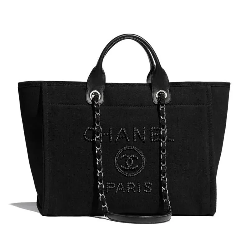 CHANEL(シャネル) CC パール ラージ ショッピング バッグ 2色