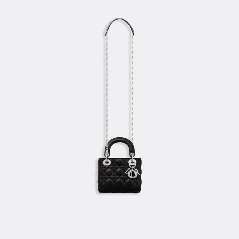 Dior(ディオール) ラムスキン Lady Dior ミニバッグ