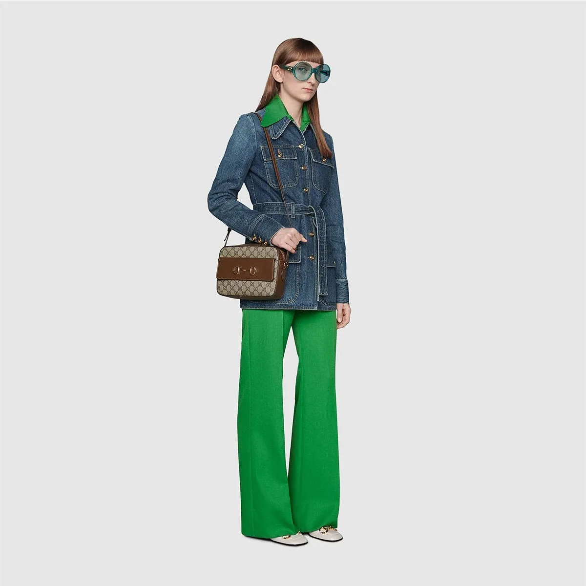 GUCCI(グッチ) 〔グッチ ホースビット 1955〕スモール ショルダーバッグ
