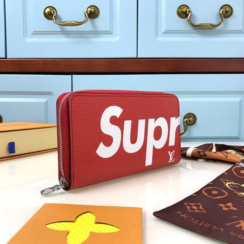 Supreme x Louis Vuitton Epi レザー財布  2色