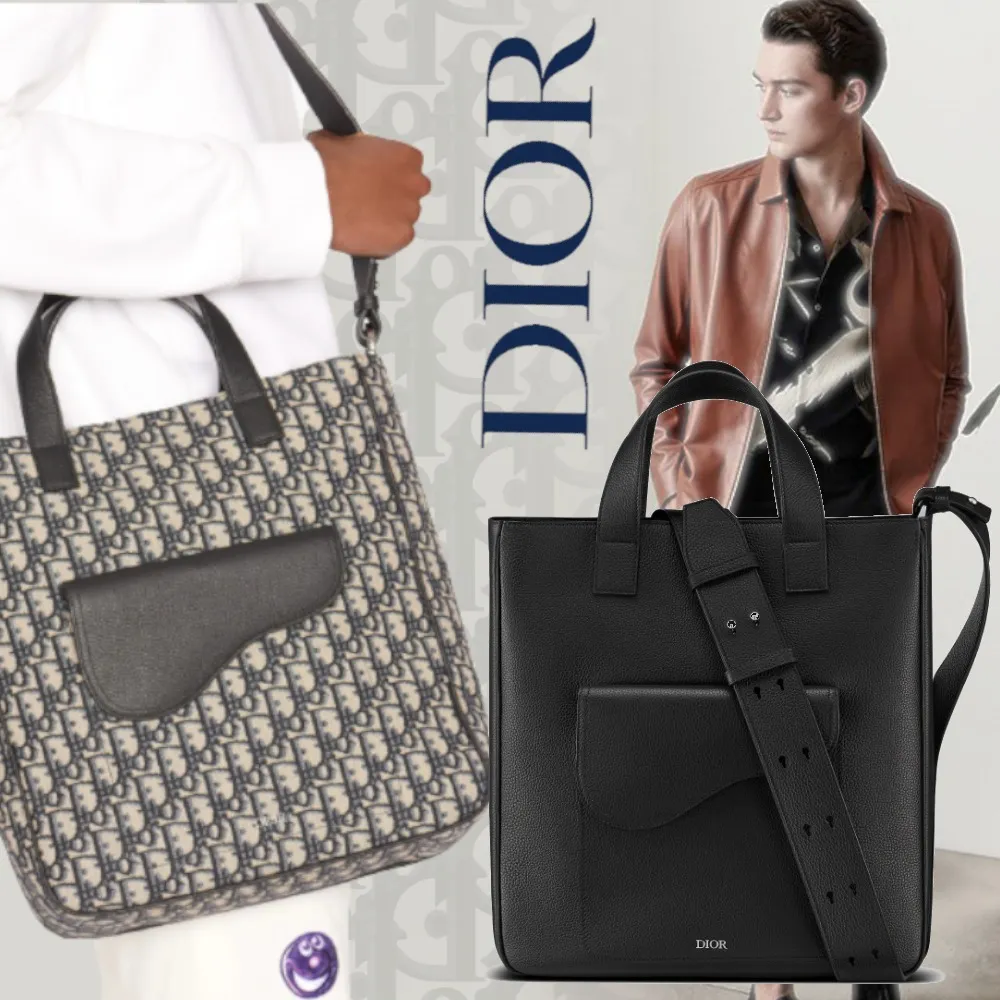 ♯たっぷり収納【Christian Dior】アーバンスタイル☆人気トート