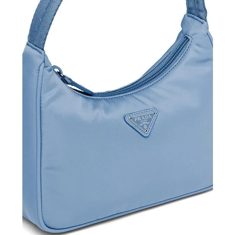 PRADA(プラダ) Re-Edition 2000 ナイロン ミニバッグ ブルー