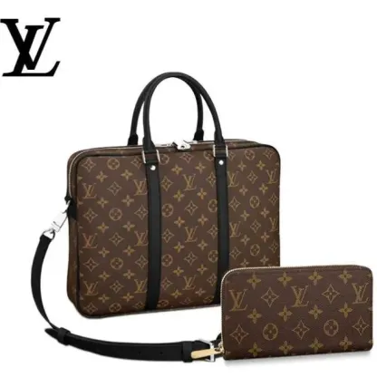 LOUIS VUITTON アヴェニュー・スリングバッグ 長財布 2点セット お得 Ref:M52005+M60017