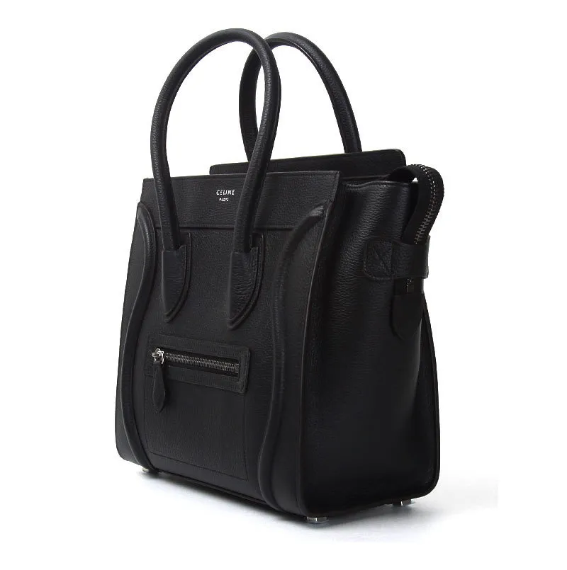 ☆CELINE ラゲージ マイクロ ドラムドカーフスキン