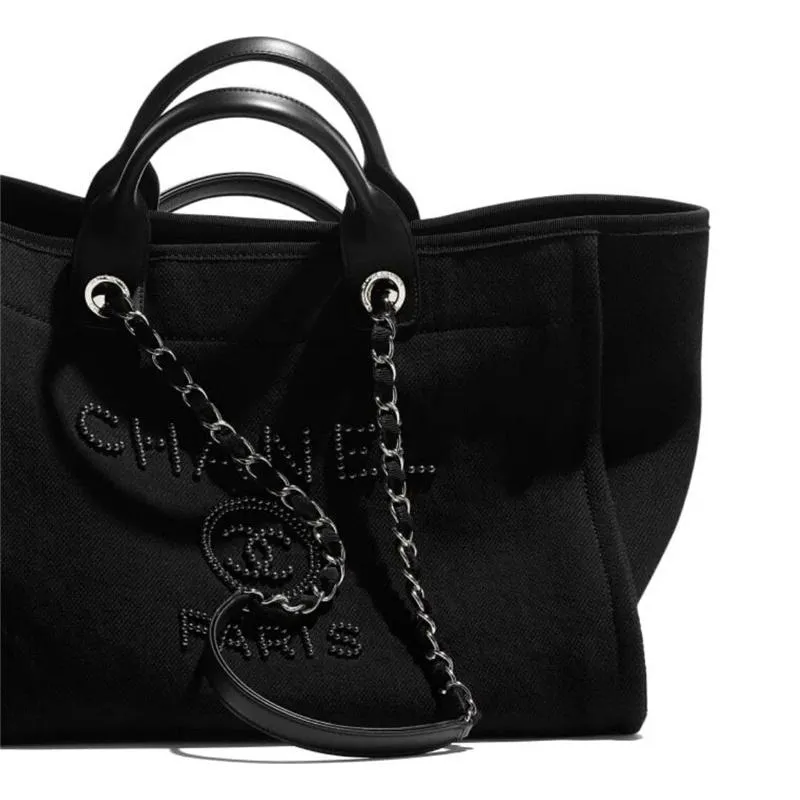 CHANEL(シャネル) CC パール ラージ ショッピング バッグ 2色