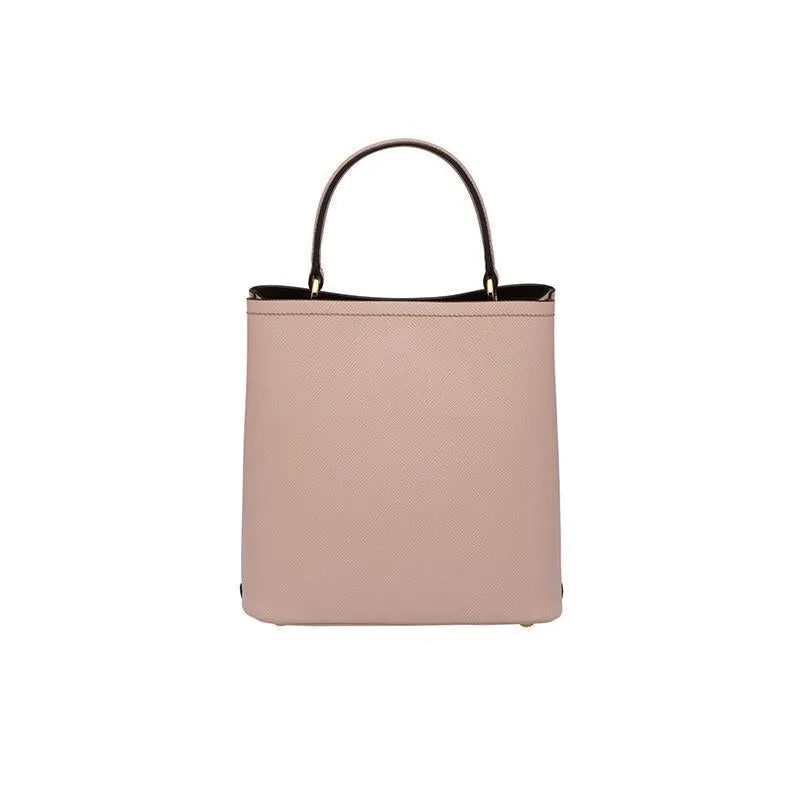 PRADA(プラダ) パニエ サフィアーノレザーバッグ ライトピンク