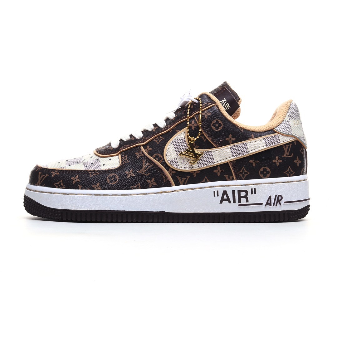 げんていばん louis vuitton x nike air force1 07 ミッドカットスニーカー 【代金引換】