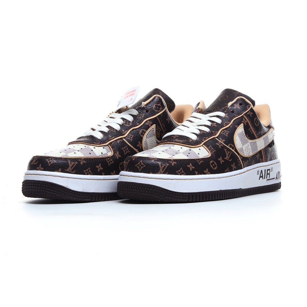 げんていばん louis vuitton x nike air force1 07 ミッドカットスニーカー 【代金引換】