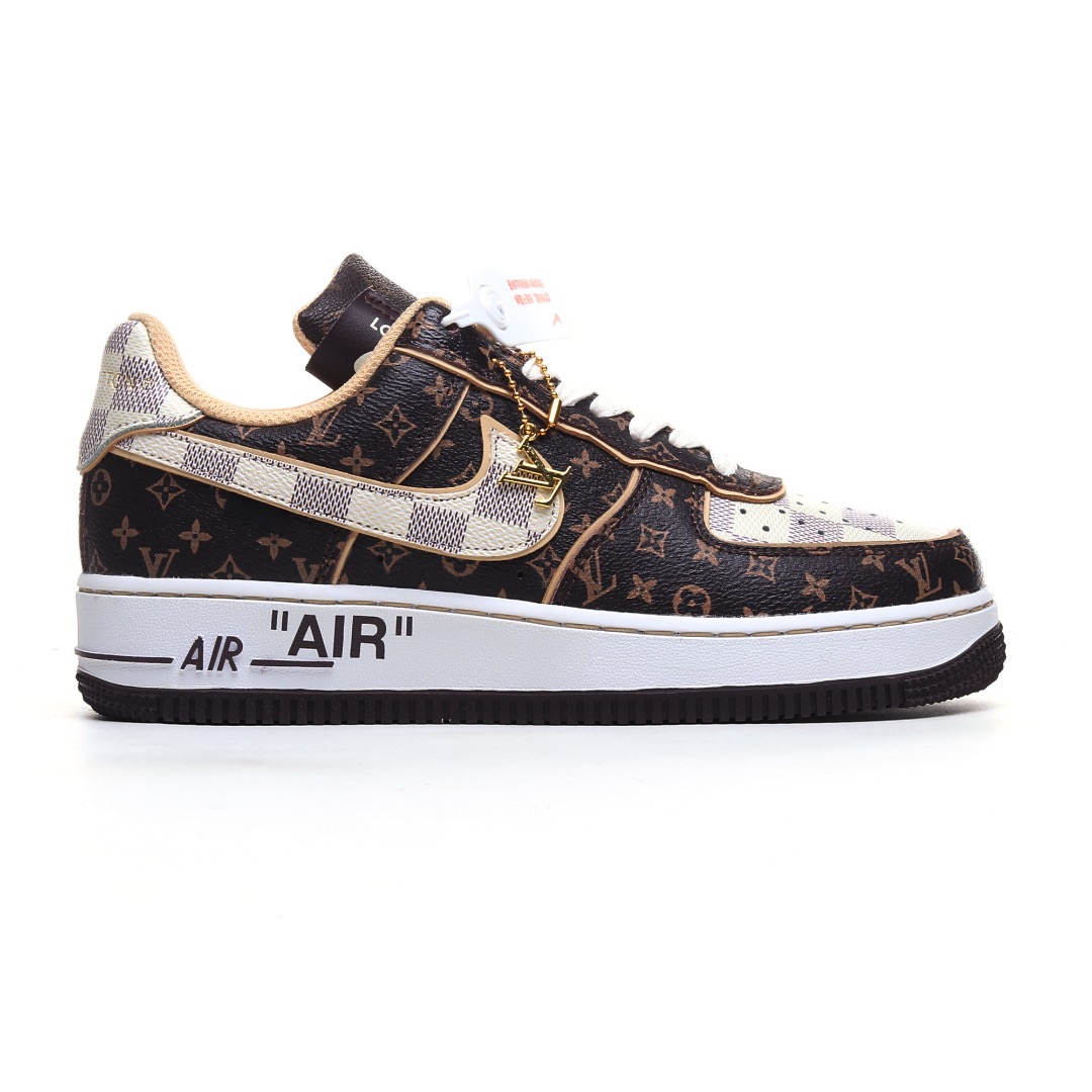 げんていばん louis vuitton x nike air force1 07 ミッドカットスニーカー 【代金引換】