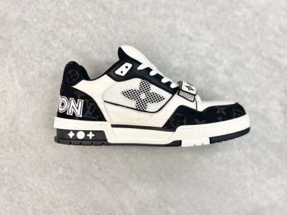大人気 ！待望の新作が遂に登場！louis vuitton trainer lvトレイナーライン スニーカー