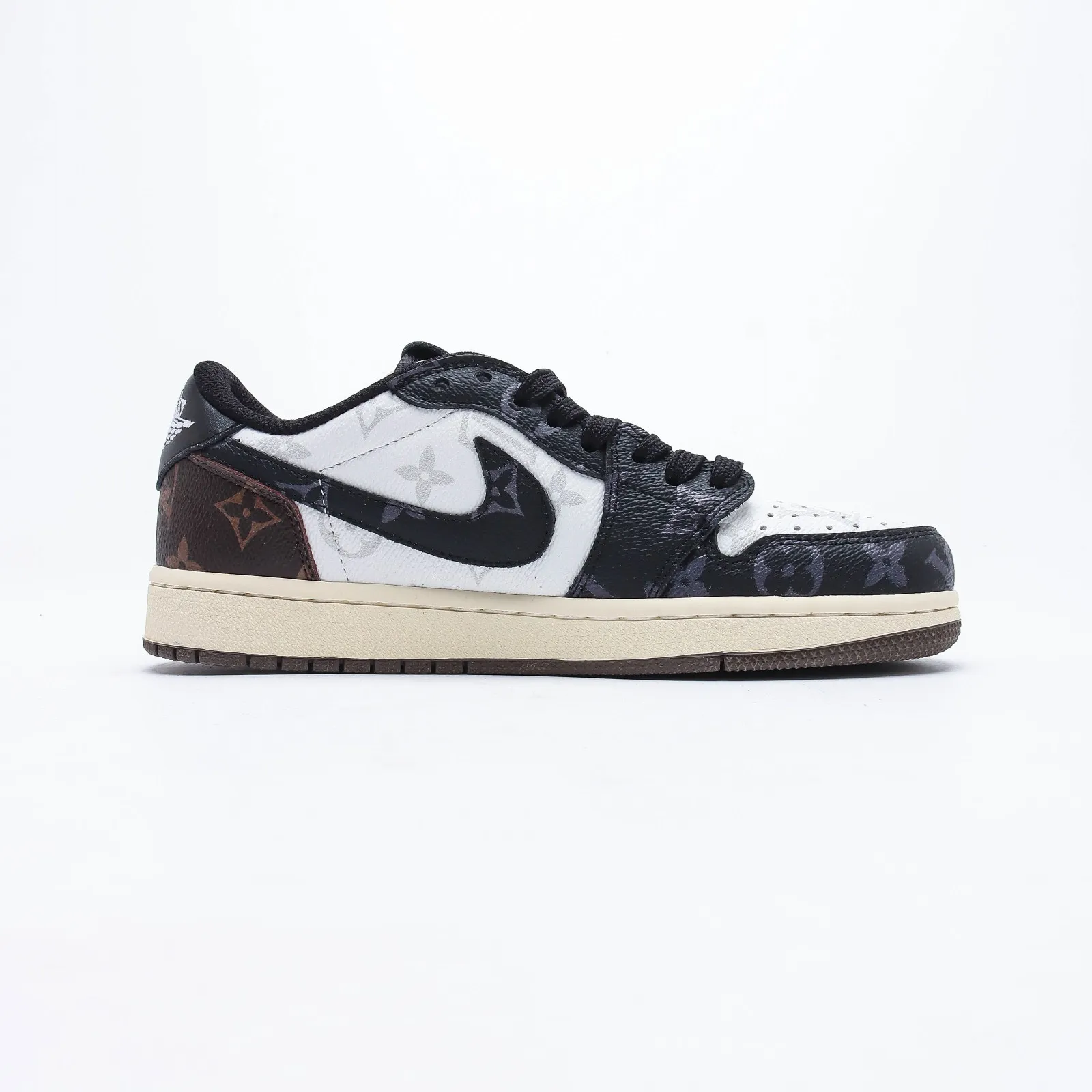 【日本未入荷】louis vuitton x travis scott x nike air jordan 1 low og sp damier azur lv monogram 【正規品】 代金引換