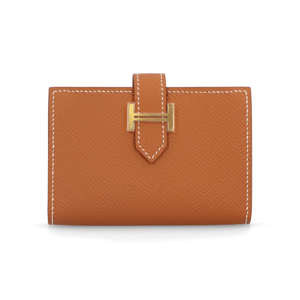 HERMES エルメス ベアン カードケース ブラック